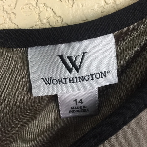 SALE
Worthington Color Block Sheath Dress E20/2 - Picture 4 of 8